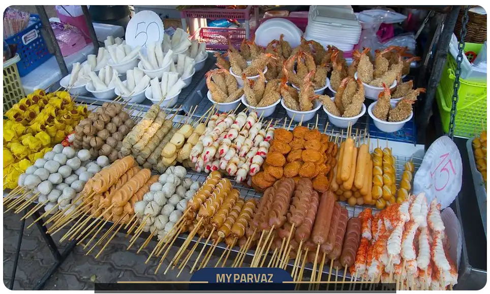 اسنک و مواد غذایی بسته بندی شده